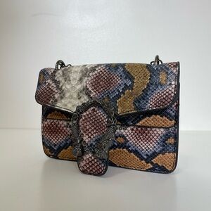 Animal print hand bag